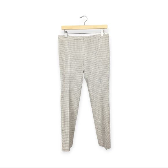 Theory Womens Pants Viscose Stretch Plaid Classic Skinny Pant Size 6